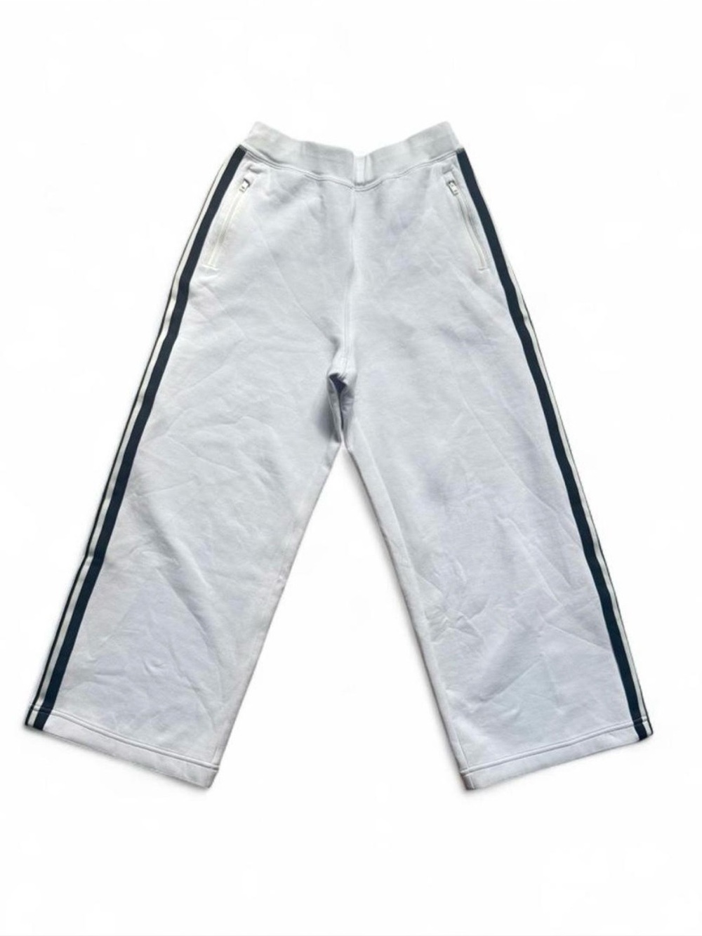 UNIQLO Kids Side Stripe Wide Leg Sweatpants Size 150